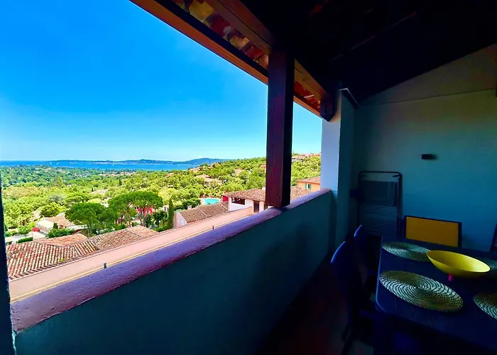 Avec Vue Sur Le Golfe De St Tropez- Climatisation *